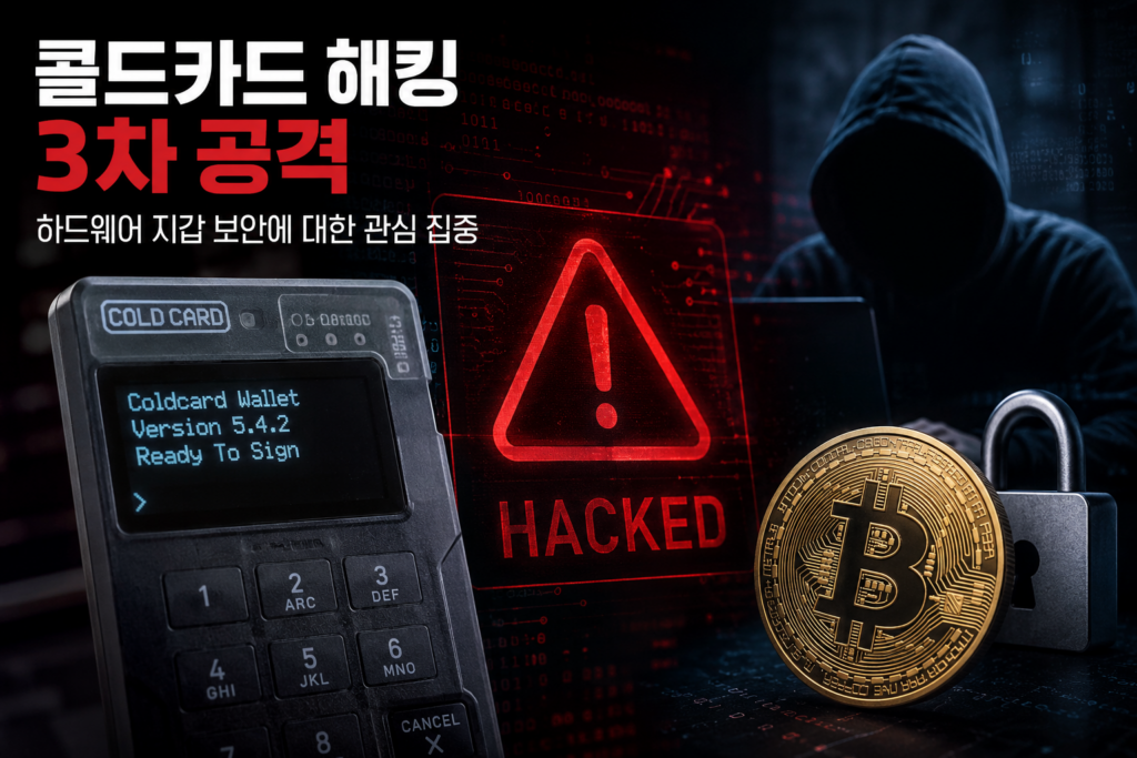 Coldcard 취약점은 왜 위험했을까? 하드웨어 지갑 시드·엔트로피 보안 분석 1 콜드카드 해킹